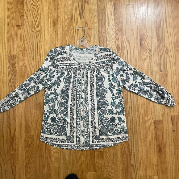 Boho paisley floral top - Picture 12 of 12